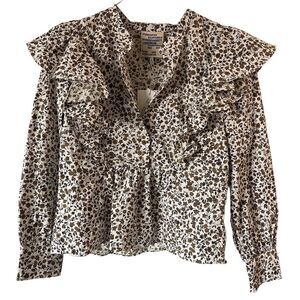 Baum und pferdgarten Maeron Shirt‎ Floral Print NWT